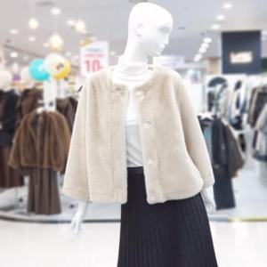 abfz sh06 소프트 밍크 퍼자켓 점퍼 SLBFFZ4F8K