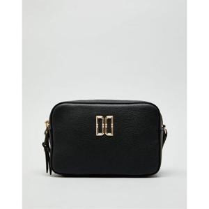 [닥스ACC][MELLOW] 블랙 골드로고 미니크로스백 DCWA2F069BK