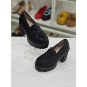 한슈 세이브존07 더블 태슬 로퍼힐10cm HS994577vk