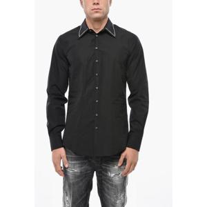 디스퀘어드2 긴팔 셔츠 S74DM0909 S35244 900 Black