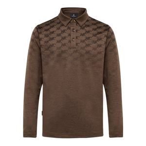 [와이드앵글] 남성 CO 그라데이션 모노그램 폴로 티 WMW25251E6