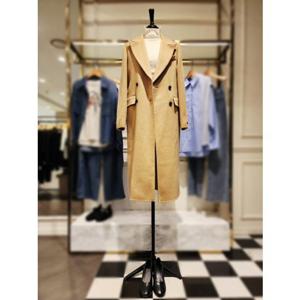 [시슬리] (SACT35561) 캐시미어 테일러드 더블 롱 코트