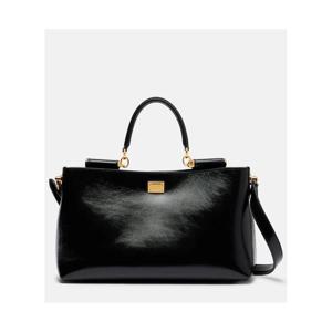 돌체앤가바나 Vittoria 레더 토트 백 P01129316