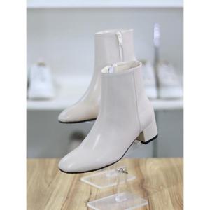 바이로쏘 세이브존06 소가죽 청키힐 4cm 앵클부츠 (BY)23S10J859CF2W