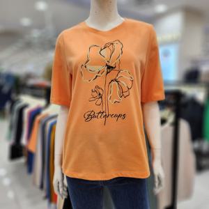 [조이너스]여성 캐주얼 25신상 라운드 반팔 티셔츠JAFU4WKS 910_