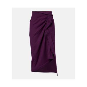 드리스반노튼 러플 코튼 저지 스커트 P01126825