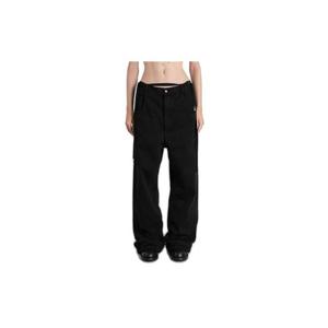 Ann Demeulemeester 와이드 레그 크리스탈 진 B0010196FA038 099 TP963475562