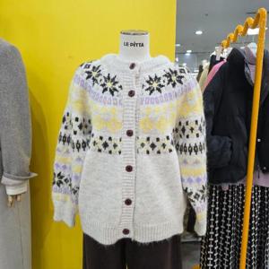 르피타 DP01 두툼라운드가디건 L254UKTC10