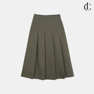 엘케이트 여성 겨울 캐주얼 데일리 프렌치 시그널 A라인 플레어 롱스커트 LRAPK003