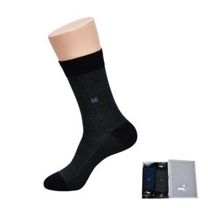 미치코런던 모던한 패턴 신사빅사이즈 장목 양말0010oo