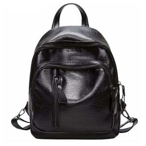 여자백팩 레더 프론트 포켓 포인트 대학생 캠퍼스룩