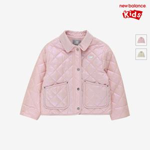 [뉴발란스키즈] NK9QG1881G(25) 핑크 NBgC) 여아 신학기 퀼팅 자켓