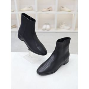 [코디엘루]베이직 기모안감 숏 앵클 부츠 3.5cm CDMD501068-1