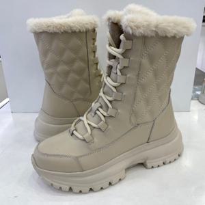 [에스콰이아]여성 밴딩끈 퍼 캐주얼 부츠 YADWBM612IV HSFF2A GN