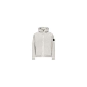Stone Island 로고 패치 지퍼 후드티 6100032S0060 V0161 TP970183171