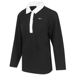 [정품] 나이키 W 스포츠웨어 오버사이즈 긴팔 폴로 (IF0358-010)