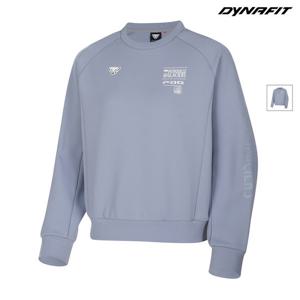 [다이나핏] (택가 109,000원) 라이트블루 여성 SPONSOR 맨투맨 YWW24252B1