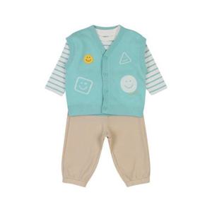 아가방 TC01 봄 스마일니트조끼3세트(MINT)_ 01T12320277