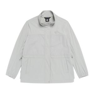 내셔널지오그래픽N261WJP100 여성 스트레치 중기장 스탠드넥 점퍼 LIGHT KHAKI