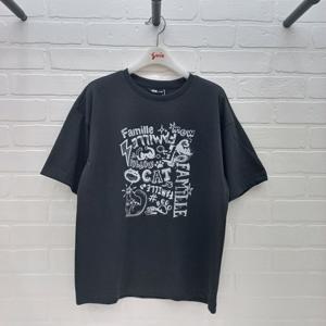 [소이]소이 5부 루즈핏 빈티지티(26M0484  BK)_CJ