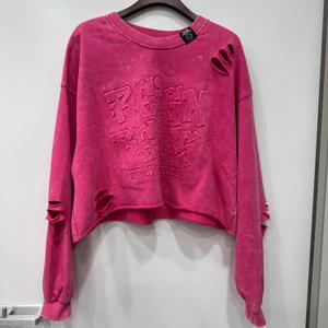 [르니앤맥코이]데미지 레터링 티셔츠MM11TS600_YS