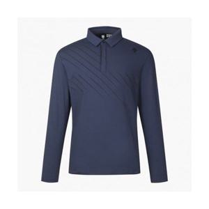 데상트 GOLF 앞판 프린트 디테일 판매주력 긴팔 티셔츠 (DO32MFTL95) DO32MFTL95_LNAG 279660