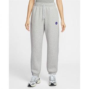 나이키 스포츠웨어 플리스 여성 오버사이즈 하이웨이스트 그래픽 팬츠 - 퓨어 플래티넘헤더래피스 IF0255-043 273218