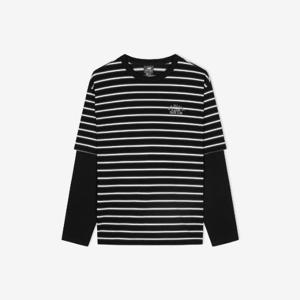 뉴발란스긴팔티 TQK NBNDF41863-19 UNI 트랙 클럽 레이어드 긴팔티 (SEMI OVER FIT)