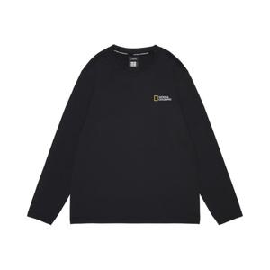 [내셔널지오그래픽키즈]K265UTS920 베이스 레이어 긴팔 티셔츠 CARBON BLACK