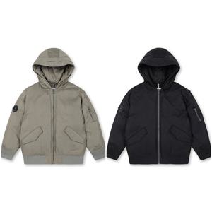 [탑텐키즈]남아) 플러스웜 후드 항공 패딩 점퍼 MKE4JP1221