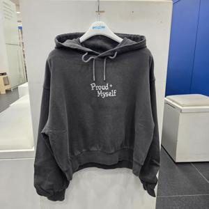 [에꼴리에]에꼴리에 데미지피그먼트크롭후드티 26OT753