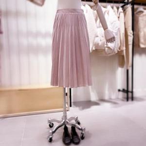 [시에로]SE2SKF206_변형 세운 주름  스커트