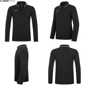 [밀레]밀레티셔츠 남성 가을 긴팔카라티 MLUFT213A1_IC