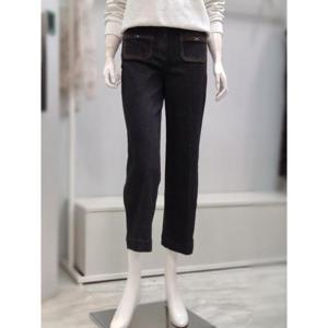 베스띠벨리 세이브존02 와이드 블랙진 BL-PKI2284-0