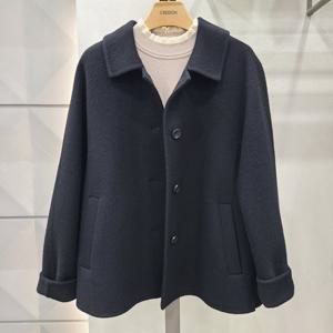 [크레송]힙 덮는 모직 스탠카라 자켓 OBOPJP02A_US