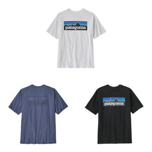 파타고니아코리아 38504Q7 멘즈 P-6 로고 리스판서빌리-티 JD