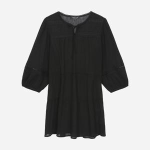 [써스데이아일랜드][여성]요크 레이스 믹스 블라우스(T256MBL149W)