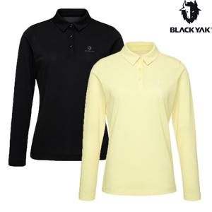 블랙야크 여성 데일리 카라 긴팔티 1BYKTSV501