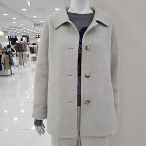 [크레송]힙 덮는 모직 스탠카라 자켓 OBOPJP02B_US