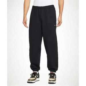 NIKE 솔로 스우시 커프 플리스 팬츠 M - 블랙블랙화이트 HV1089-010 1528014