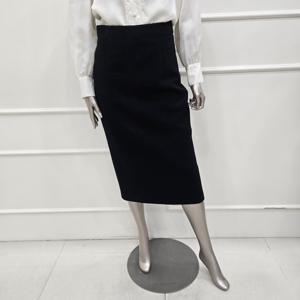 [미니멈]MZAAWS1050 심플 트위드 H라인 스커트