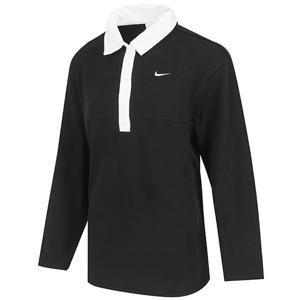 [나이키]W 스포츠웨어 오버사이즈 긴팔 폴로 (IF0358-010)