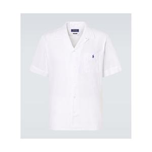 폴로 랄프로렌 엠브로이더리 리넨 셔츠 P01141405