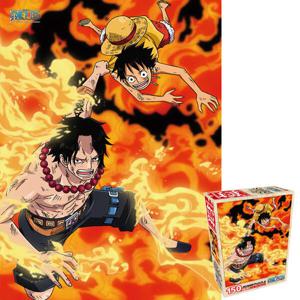 아트박스/학산문화사 직소퍼즐 애니 원피스 에이스&루피 150피스