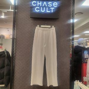 체이스컬트 HC03 여성 골지 와이드 팬츠 FARG7264B0A