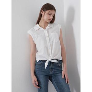 올리비아로렌 sh06 매듭슬리브스 셔츠 VOBNS0L7131