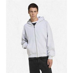 아디다스 ADIDAS 프리미엄 에센셜 풀집 후디 - 라이트그레이헤더 JW1071 2479165