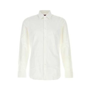 구찌 스트레치 코튼 포플린 셔츠 791735262429000 WHITE