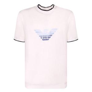 엠포리오 아르마니 반팔 티셔츠 EM005271 AF10017 U0003 White