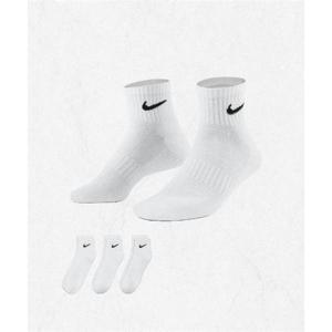 나이키 NIKE 에브리데이 쿠션 트레이닝 앵클 삭스(3켤레) - 화이트 블랙 SX7667-100 2386566
